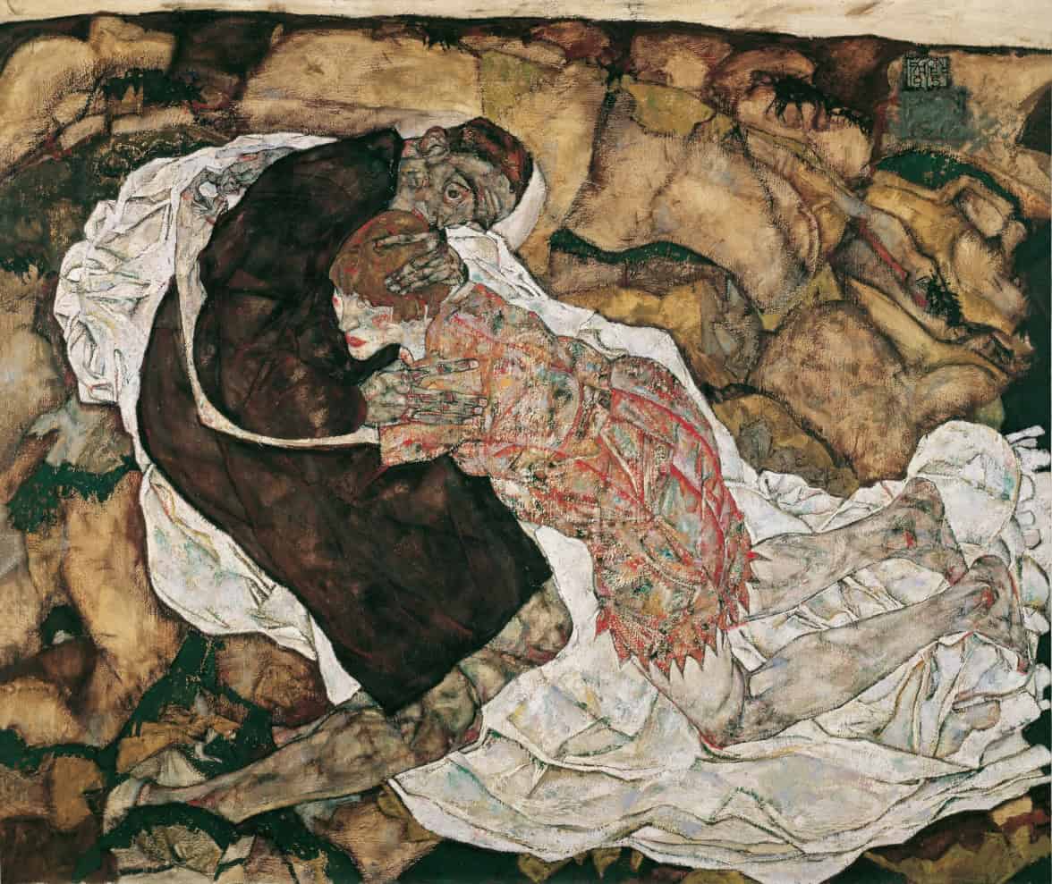 Egon Schiele - Death and the Maiden