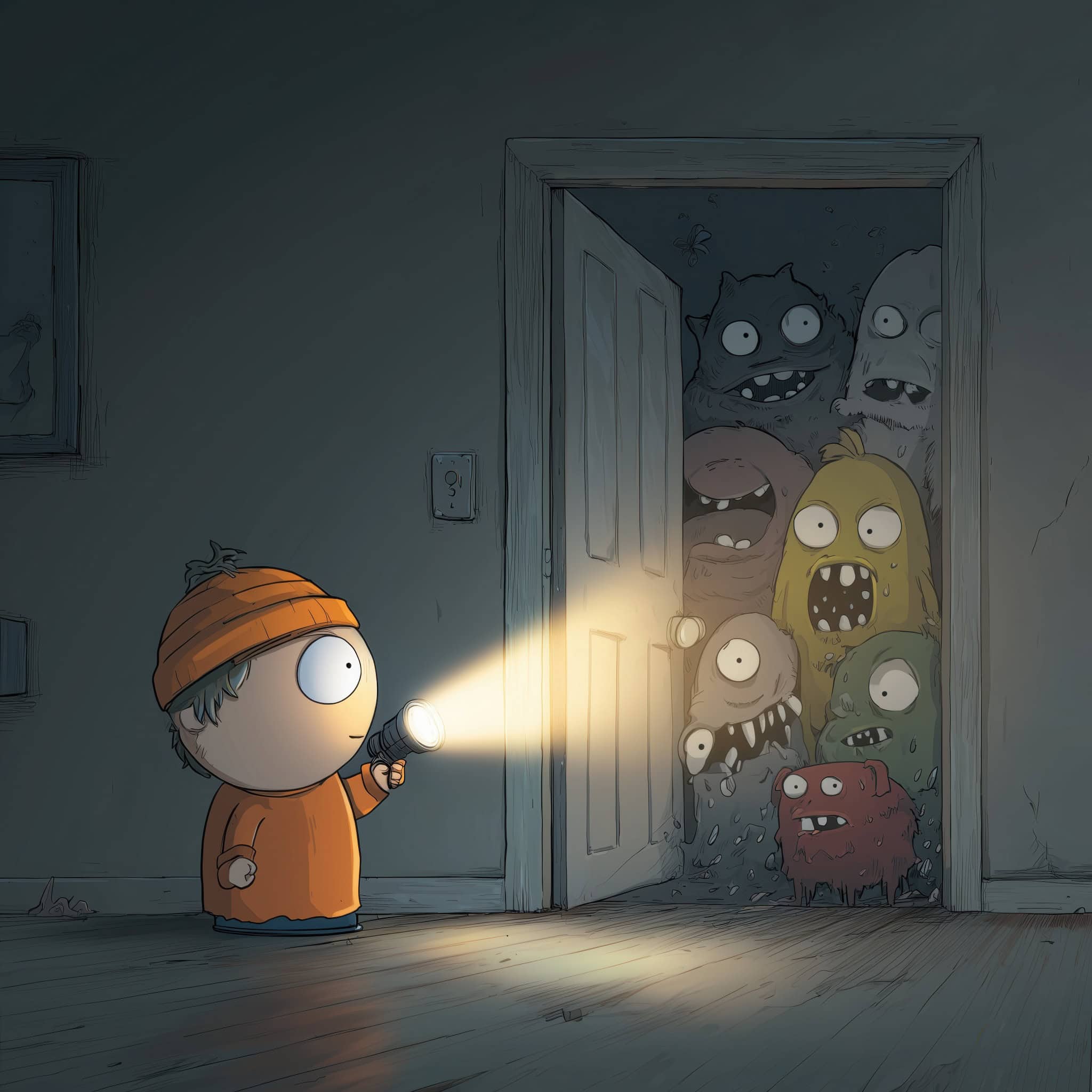 The brighter the light